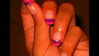 French Sfumata Nail Art Tutorial [upl. by Sowell678]