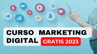 Marketing Digital y Redes sociales  Curso completo 2023 y 2024 Gratis [upl. by Atinuaj]