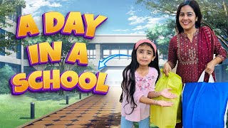 A Day in School  School Day in My Life  Go to School  School Day  Samayra Narula  Vlog [upl. by Oric]