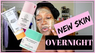 SKINCARE VLOG 3  NEW SKIN OVERNIGHT BABY FACIAL DRUNK ELEPHANT REVIEW  MORE DE REVIEWS [upl. by Mays]