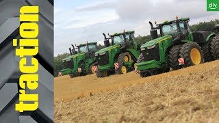 John Deere 9R – 9RT – 9RX im traction Konzeptvergleich [upl. by Ylehsa979]