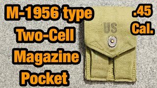 M1956 Gear M1956 Type Twocell Magazine pocket [upl. by Virgy]