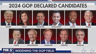 GOP expands field of 2024 presidential candidates [upl. by Shaw]