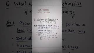 Characteristics of Subsistence Farming CLASS 10 Geography Ch4 Agriculture [upl. by Fesoy]