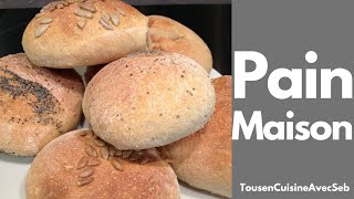 RECETTE de PAIN MAISON tousencuisineavecseb [upl. by Boaten]