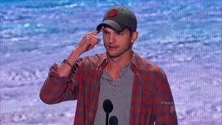 Ashton Kutcher Speech  Teen Choice Awards HQ [upl. by Maxim]