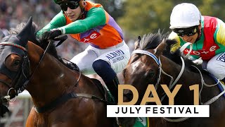 ALL RACE FINISHES FROM DAY 1 OF THE BOODLES JULY FESTIVAL [upl. by Lauro801]