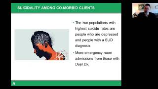 Managing Clients Comorbidity of substance use and mental health disorders by Steve Phelps LPC [upl. by Ahsinid]