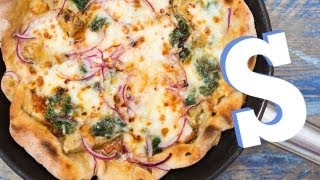 Deep Pan Pizza Recipe  Sorted Food [upl. by Anniahs765]