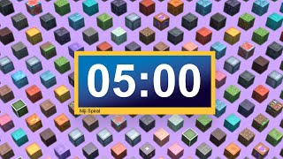 5 Minute Minecraft Countdown Timer with lofi Music [upl. by Ettigdirb]