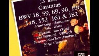 JS Bach Cantata BWV 18 Jurgen Jurgens 1／5 [upl. by Cletis]