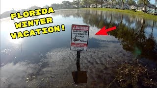 FLORIDA Winter VacationEP1  Exploring Local Lakes  Weeki Wachee FL [upl. by Eidnew447]