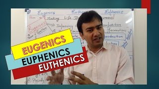 EUGENICS  EUPHENICS amp EUTHENICS  CONCEPT for NEET  AIIMS [upl. by Ahsiekan559]