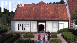 Musée Lalique  Vivez lexpérience du verre et du cristal en Alsace [upl. by Wynne]