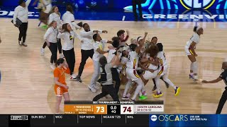 🚨 GAMEWINNING BUZZER BEATER 3 By Cardoso 1 South Carolina Stays Undefeated  SEC Tournament [upl. by Damara320]