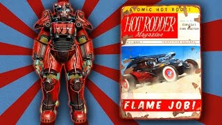 Fallout 4  Hot Rod Flames Power Armor Paint Guide [upl. by Muslim]