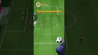 Unbelievable Glitch Ruins FIFA 24 Gameplay [upl. by Nimzaj]