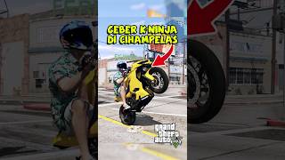 Ninja 250 vs Kang Parkir  GTA 5 shorts gta gta5 [upl. by Edris]