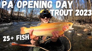 PA Opening Day Trout Fishing 2023 [upl. by Rosalba]