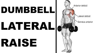 Dumbbell Lateral Raise [upl. by Merriott321]