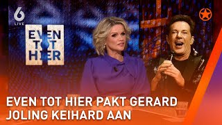 EVEN TOT HIER haalt SNOEIHARD uit naar GERARD JOLING ‘WEG met die ENGNEK’  SHOWNIEUWS [upl. by Narayan]