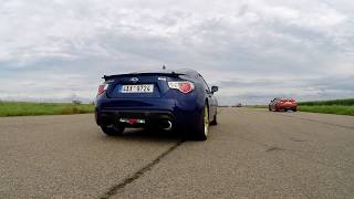 Subaru BRZ Tomei UEL  HKS Spec L  exterior interior sound short video [upl. by Ehcor]