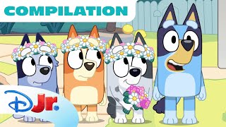 Bluey Compilation  Best of Bluey Season 3  90 Minutes  disneyjr x BlueyOfficialChannel [upl. by Hamlani717]