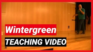 Wintergreen  Line Dance TEACHING VIDEO [upl. by Naujal]