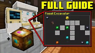 Fossil Excavator  Suspicious Scrap FULL GUIDE Hypixel Skyblock Glacite Tunnels [upl. by Itnuahsa]