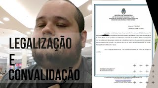 DOCUMENTOS PARA ESTUDAR MEDICINA NA ARGENTINA  Legalização e Convalidação de Certificado [upl. by Aiyn]