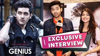 GENIUS Movie  Utkarsh Sharma And Ishita Exclusive Interview [upl. by Femi]