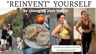 HOW TO REINVENT YOURSELF  Mom Of 4 Over 30  How I Lost 40 pounds by creating new habits [upl. by Alexandre]