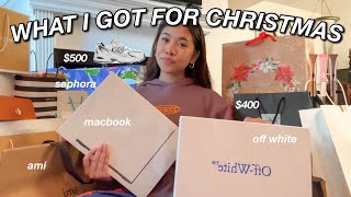 WHAT I GOT FOR CHRISTMAS 2023  21ST BIRTHDAY HAUL [upl. by Haimarej713]