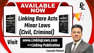 Linking Bare Acts  Minor Laws  Civil  Criminal  NOW AVAILABLE [upl. by Enrol]