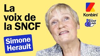 Simone Hérault est LA voix de la SNCF depuis 40 ans  Konbini [upl. by Akinar]