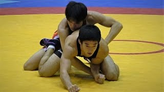 Wrestling Japan レスリング – CGU vs Kinki University [upl. by Atneciv141]