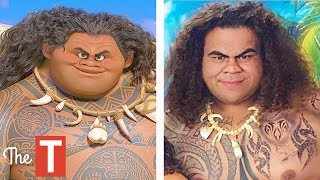 10 Moana Characters In Real Life [upl. by Elin]