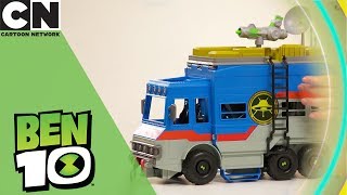 Ben 10  Rustbucket Playset Toy Unboxing  Cartoon Network  Ad Feature [upl. by Ainessey276]