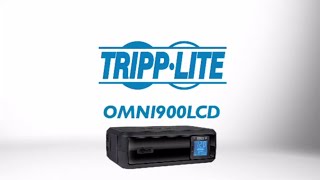 Tripp Lite OMNI900LCD UPS System [upl. by Annhej324]