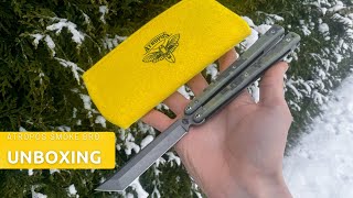 Atropos Smoke Bro  Balisong Unboxing amp First Impressions [upl. by Malik]