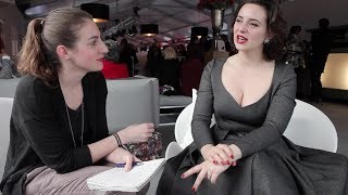 Fashion Week Berlin 3 Fragen an Lena Hoschek [upl. by Saixela]