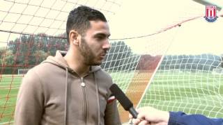 Oussama Assaidi speaks after joining Stoke City [upl. by Ailekat675]