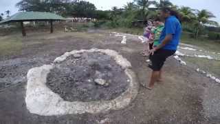 Fiji  Namale  Tour of Savusavu  Hot Springs [upl. by Enilamme869]