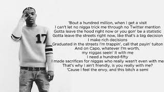 Sacrifice Lyrics  G Herbo Still Swervin Album [upl. by Guinn]