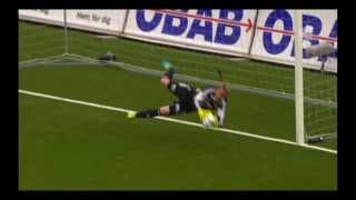 Ashlyn Harris Save  Örebro v Tyresö 082113 [upl. by Quince]