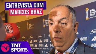 MARCOS BRAZ FALA SOBRE O POLÊMICO VÍDEO quotPROVOCANDOquot O REAL MADRID [upl. by Meldoh928]