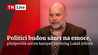 Jelínek Kampaň před sněmovními volbami bude velmi nepříjemná  Napřímo [upl. by Lewls332]