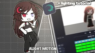 7 Ways to Animate Hair in Alight Motion  Gacha StuClub Tutorial [upl. by Lorrimer]