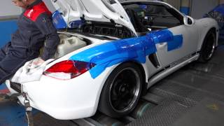 Porsche 9872 Boxster Spyder IPD Plenum Dynotest [upl. by Wilcox]