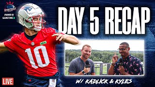 LIVE from Patriots Training Camp Day 4  Patriots Daily [upl. by Buchheim]